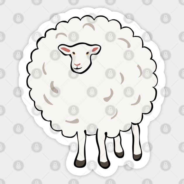 Sheep Sticker by Kelliboo